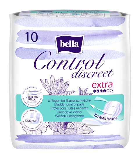 Прокладки урологічні BELLA CONTROL DISCREET extra.(10 шт)